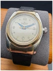 Super Rare Rolex 2319 Hooded Lugs Manual Wind Watch SS and YG. ca. 1937.
