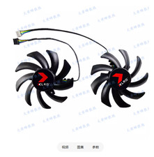 Graphics Card Cooling Fan For PNY RTX4060ti 4070 4070S VERTO Dual Fan