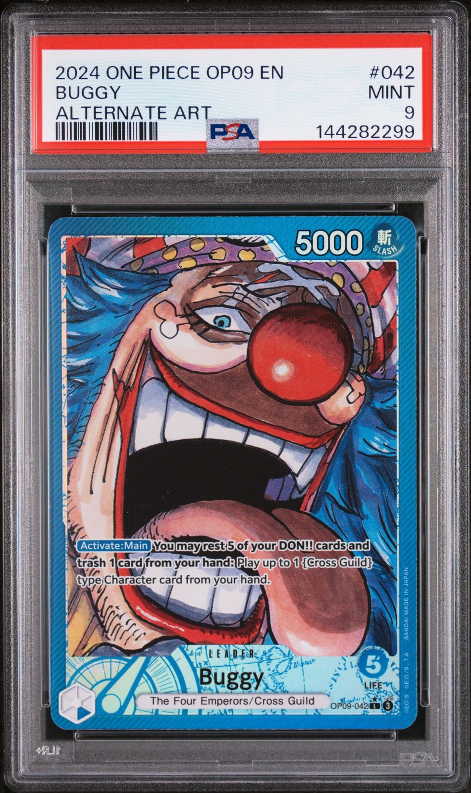 Buggy Alternate Art #OP09-042