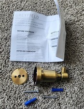 Signature Hardware SHGFRHAGBR Greyfield Single Robe Hook in Aged Brass