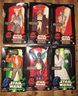 Star Wars Power of the Force & Episode 1 lot of 6 12" figures NEW