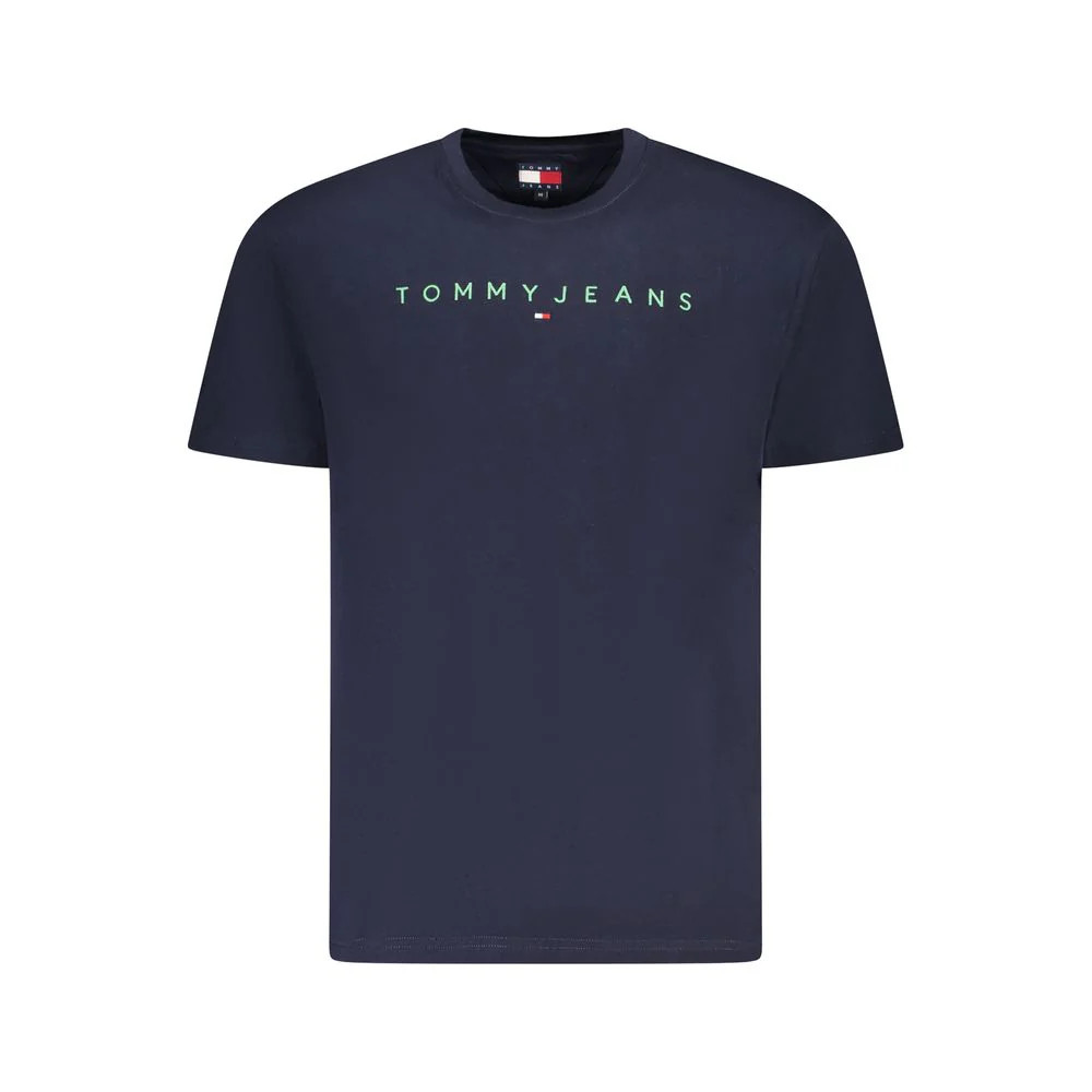 Tommy Hilfiger Blue Cotton Men's T-Shirt