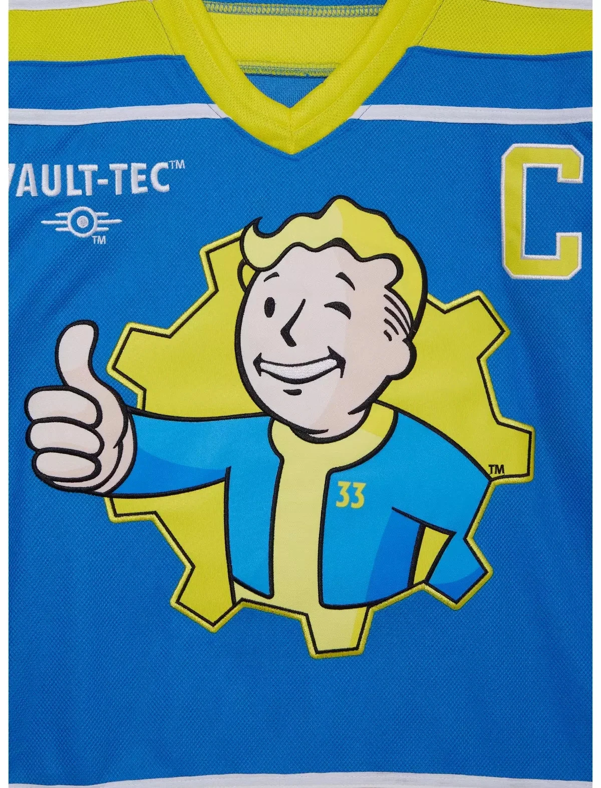 Falllout Vault Boy Hockey Jersey