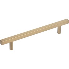 Jeffrey Alexander 845-128SBZ 128mm C-C Satin Bronze Dominique Cabinet Bar Pull