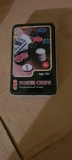 Poker Chips - Professionales Game - Neu, OVP, 80 Chips und 1 Kartenspiel 
