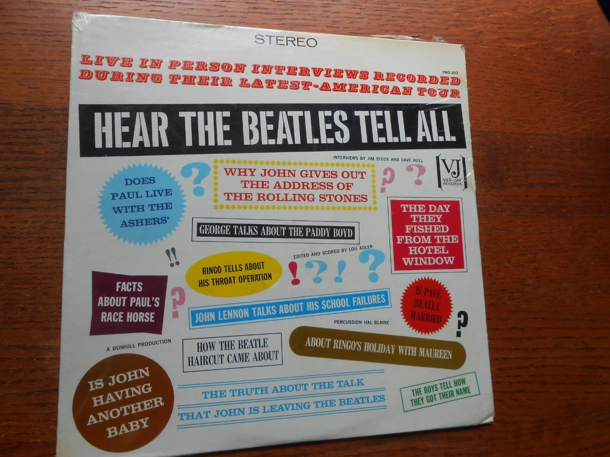 Hear The Beatles Tell All for sale | eBay