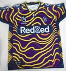 Melbourne Storm 2022 NRL Indigenous Jersey Purple Men's 4XL Rugby League VGC