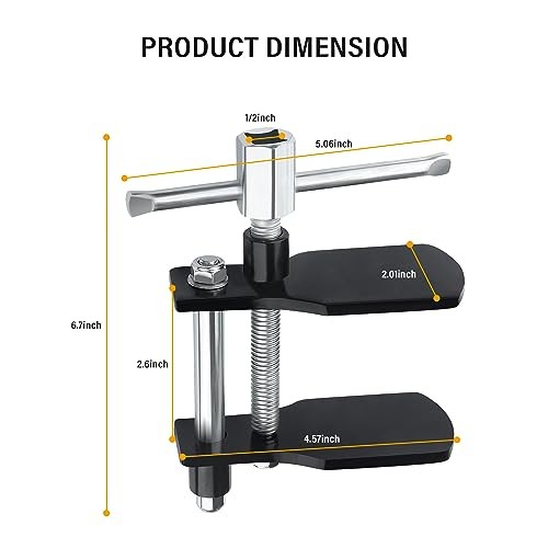 carleef Brake Caliper Compression Tool - Heavy Duty Disc Brake Pad Spreader