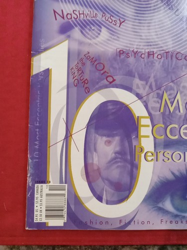 IMPLOSION mag #10 1999 Top 10 Eccentric People WEIRD Art Fashion Video RARE VG - Picture 5 of 13
