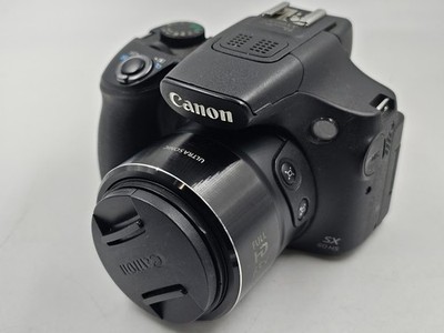 Canon PowerShot SX60 HS 16,1 MP Digitalkamera Schwarz - Funktioniert