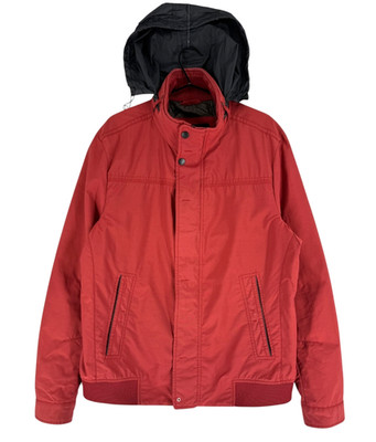 Hugo Boss Herren Cherkin2 Kapuzenjacke Mantel Größe 56 - 2XL