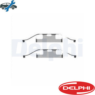 ACCESSORY KIT DISC BRAKE PAD LX0596 FOR VW TRANSPORTER/T5/Platform/Chassis/Van  