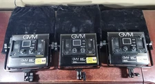 Set of 3 Great Video Maker GVM 800D-RGB STUDIO LIGHT PANELS w/ Stands, Bag 40W