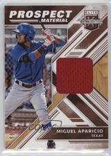 2018 Panini Elite Extra Edition Prospect Materials 107/199 Miguel Aparicio 08jk