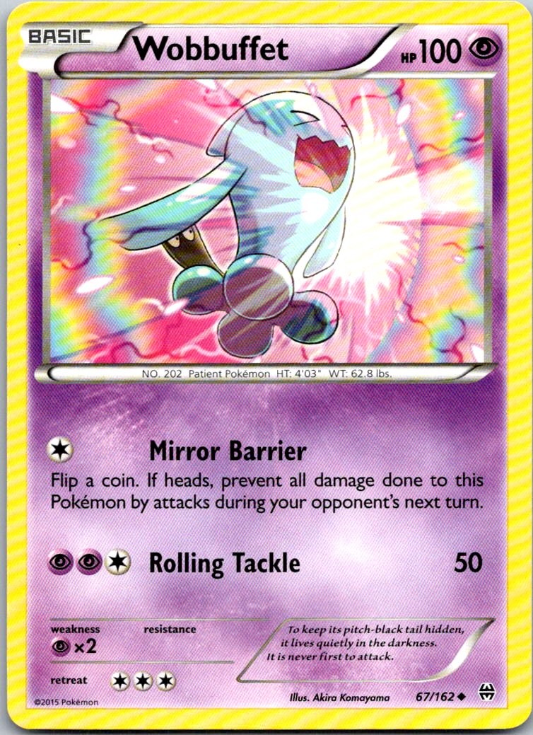 Wobbuffet Uncommon XY - BREAKthrough 67/162 LP