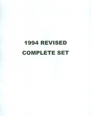 1994 REVISED Complete set 306 cards Magic the Gathering  Most NM Unplayed