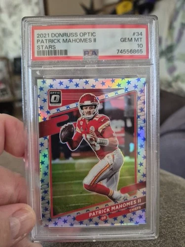 2021 Panini Donruss Optic - Patrick Mahomes II #34 Stars Prizm