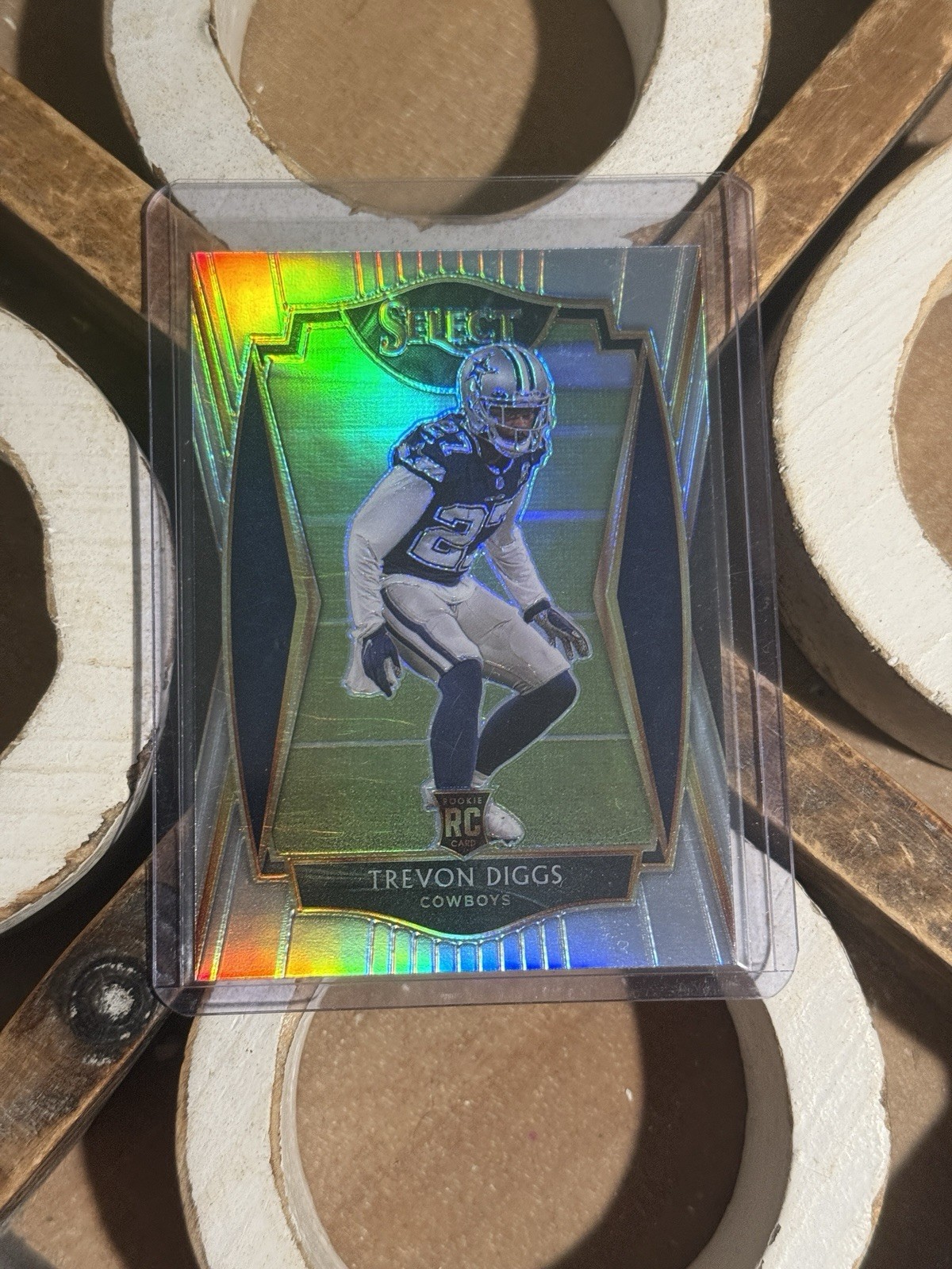 2020 Panini Select - Premier Level Silver Prizm #196 Trevon Diggs (RC)