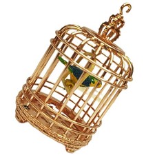 Mini House Birdcage Small Bird Cage Tiny House Bird Cage Mini Birdcage Ornament