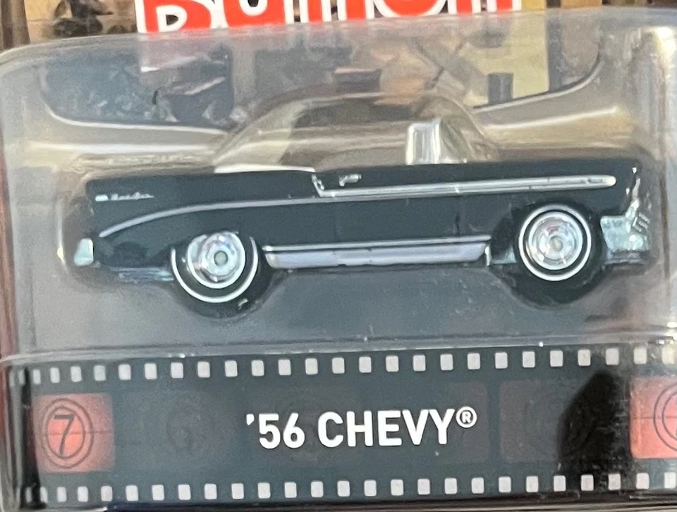 Chevy Chevrolet Bel Air The Brady Bunch Hot Wheels 56 coche fundido a presión 1:64 Foto 2 de 3