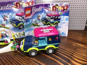 Lego Friends 41321 Snow Resort Off-Roader Complete w/ Manual & Box 100% Complete