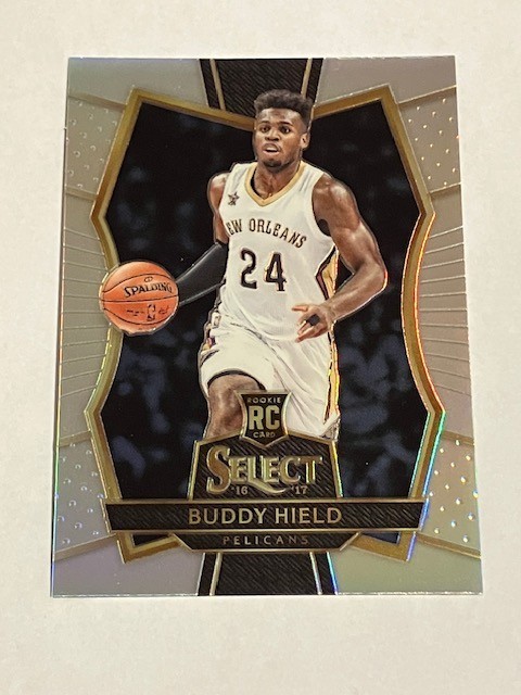 BUDDY HIELD rc 2016-17 Panini Select Premier Level # 122 SILVER PRIZM