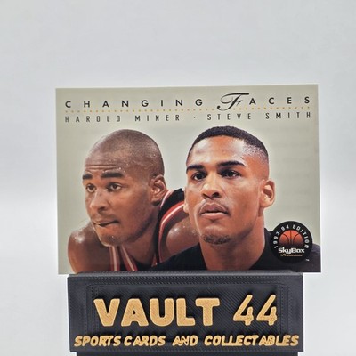 1993-94 SkyBox Premium #305 Harold Miner / Steve Smith
