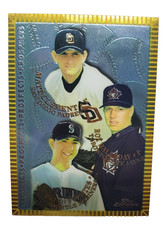 1998 Topps Chrome #264 Brian Fuentes / Matt Clement / Roy Halladay Rookie Card. rookie card picture