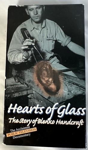 Hearts of Glass The Story of Blenko Handcraft VHS 1998 Documentary Glass Art - Imagen 3 de 12