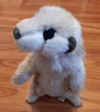 Hansa Meerkat Sitting 11" Plush Realistic Soft Toy Stuffed Animal 2004