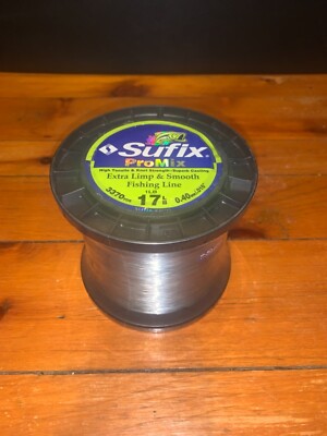 New Sufix ProMix 17 LB 3370 YDS Extra Limp & Smooth Fishing Line