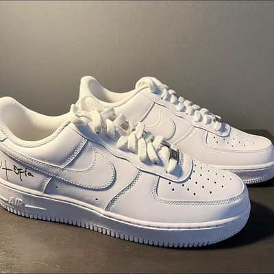 Size 8  - Nike Air Force 1 Low white(Travis Scott cactus jack Utopia edition)