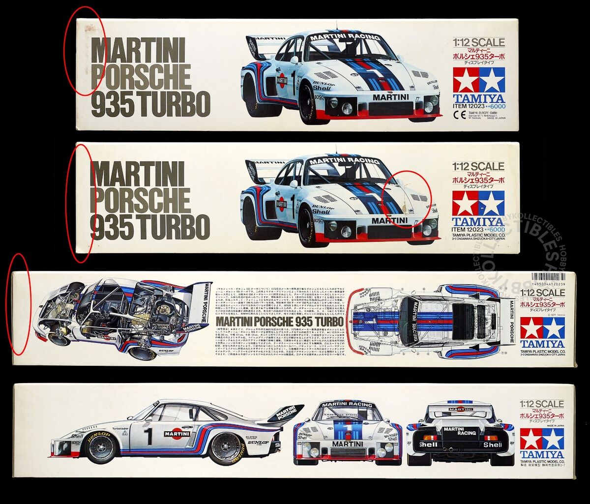 Tamiya 1/12 Martini Porsche 935 Turbo #12023 Big Scale Tamiya 1/12 Martini Porsche 935 Turbo #12023 Big Scale