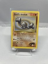 Pokémon TCG Brock's Geodude Gym Heroes 66/132 Regular Unlimited Common