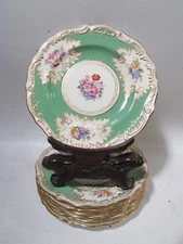 Luxe Spode Copelands China Y589 Spode Period 1790-1820 - 6 Bread Side Plates