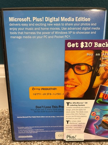 Microsoft Plus! Digital Media Edition - Windows XP - 2003 - DVD - Bild 2 von 6