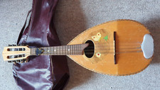 Nice old MANDOLIN with floral inlays by "Migma Meister Wunderlich"