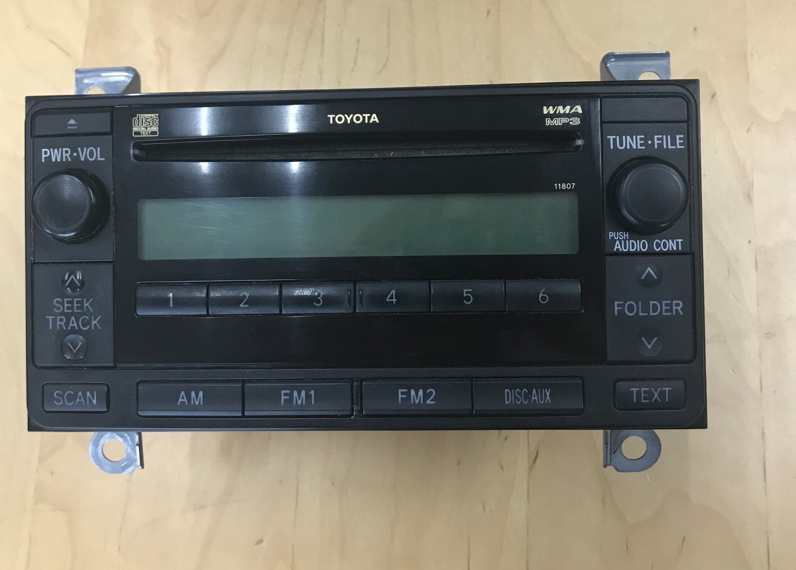 Toyota Yaris radio/CD/WMA/MP3 player eBay