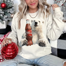 Vintage Coca Cola Polar Bear Sweatshirt