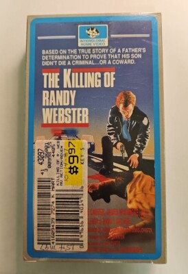 The Killing Of Randy Webster VHS SEALED Slipcase Interglobal Sean Penn 