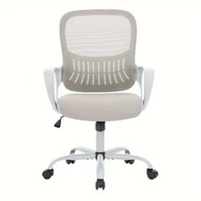 Office Computer Desk Chair, Ergonomic Mid-Back Mesh Gaming Rolling Work Swivel