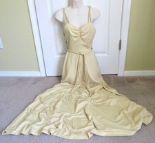70s Slinky Gown, Jody T of California Disco Dress, Vintage Retro ON SALE