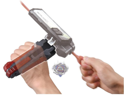 Takara Tomy Beyblade X Battle Pass BX-09 + Grip BX-41 + Launcher