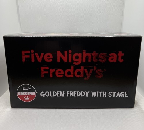 Five Nights At Freddys Snaps Golden Freddy with Stage FNAF Snap Room Figure UK - Picture 7 of 8