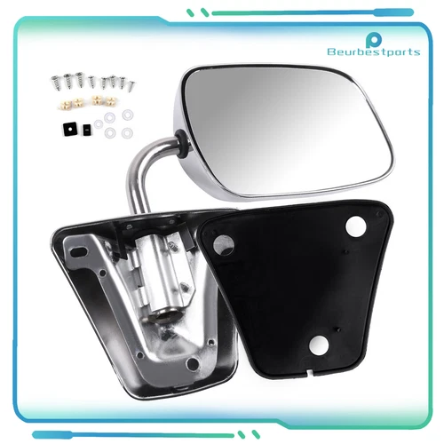 1PCS Left Or Right Chrome Side View Rear Mirror For Chevy GMC Pickup Blazer