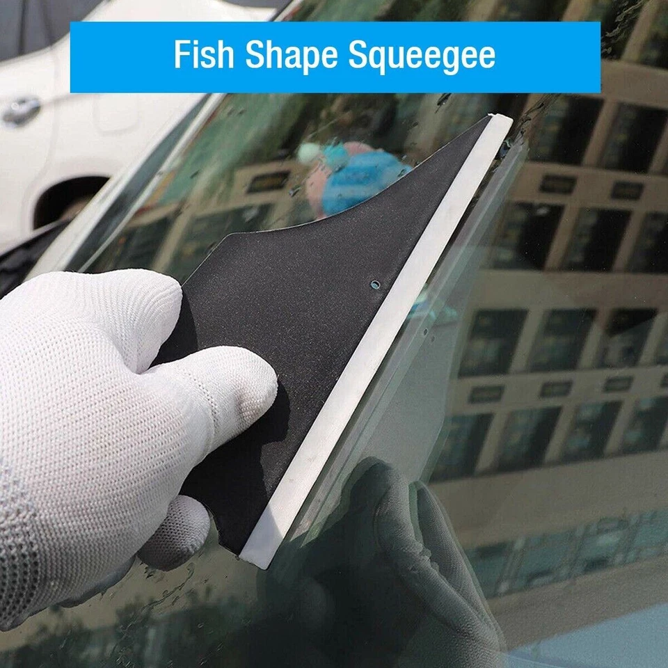 Kit de herramientas de tinte de ventana de automóvil escobilla raspadora para instalación automática de tinte de película Foto 4 de 4