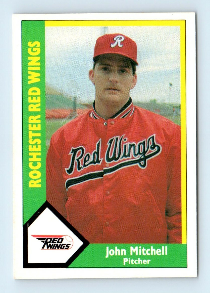 1990 CMC John Mitchell Rochester Red Wings #322