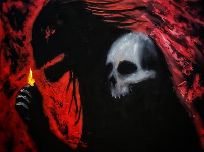 ''Ruinous'' original oil painting - direct from artist