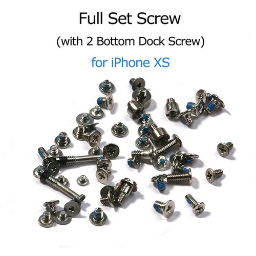 Replacement For iPhone 13 12 11 Pro XR XS 6S 7 8 Plus Full Screws Screw Kit Set - Zdjęcie 18 z 36