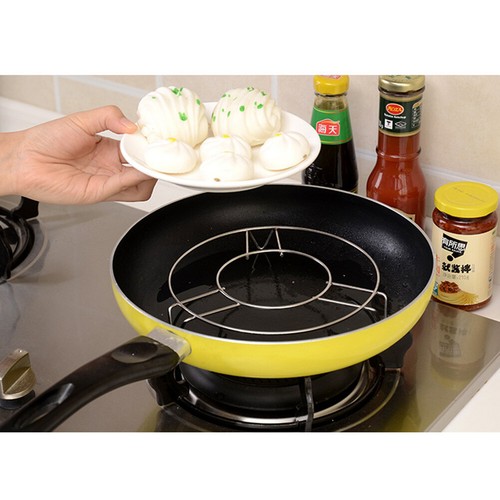 Stainless Steel Trivet Rack Stand Heavy Duty Pressure Cooker Steam Rack✿ YT - Picture 9 of 10